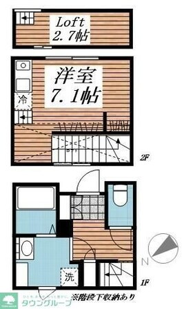 睡鴨荘の物件間取画像